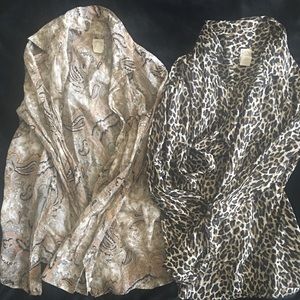 Two J. Crew Perfect shirts sz 10